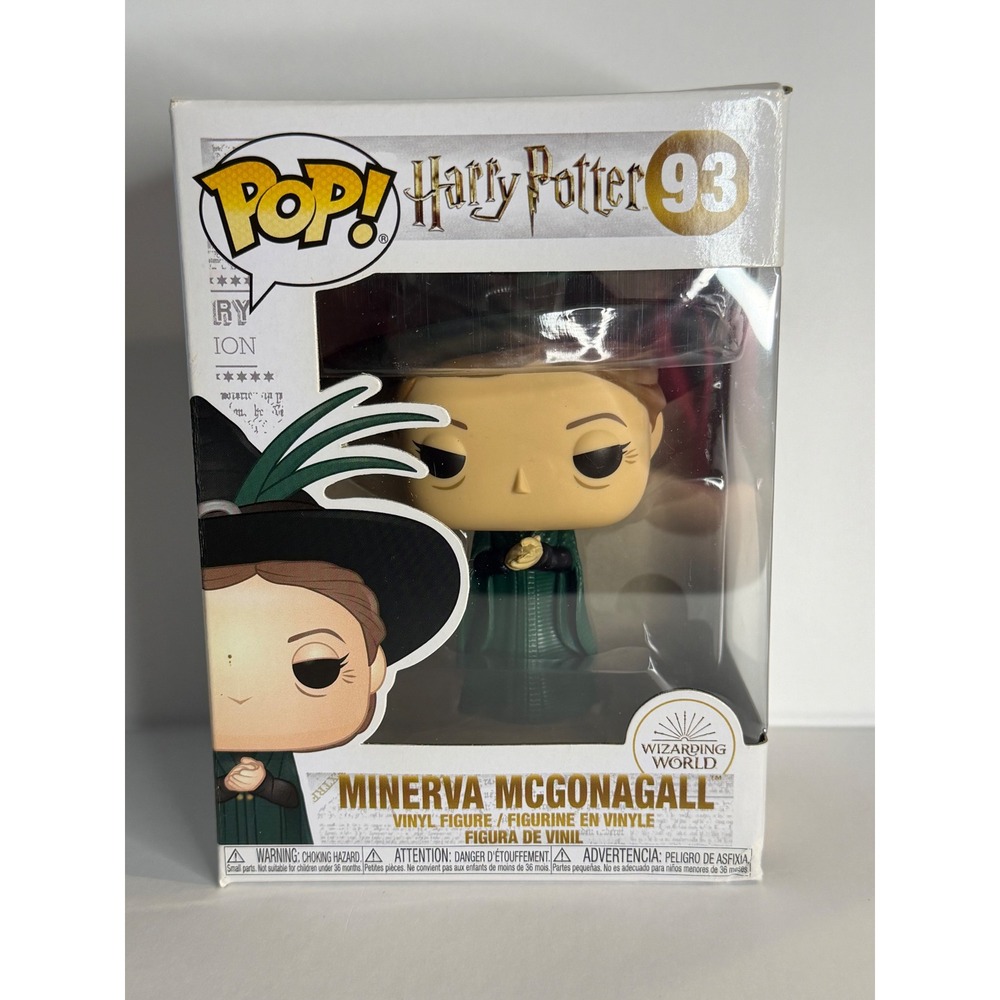 Funko Pop Harry Potter Minerva McGonagall 93 Vinyl Figure Wizarding World